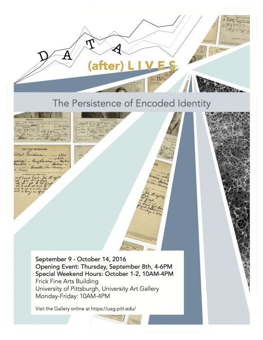 Exhibition poster, designed by Aisling Quigley 